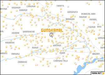 map of Gund Kamāl