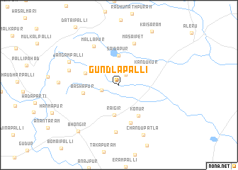 map of Gundlapalli