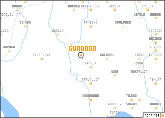 map of Gundogo