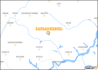 map of Gundu-Kasangi