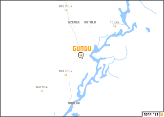 map of Gundu