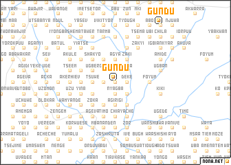 map of Gundu