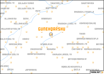 map of Gūneh Qārshū