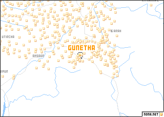 map of Gunetha