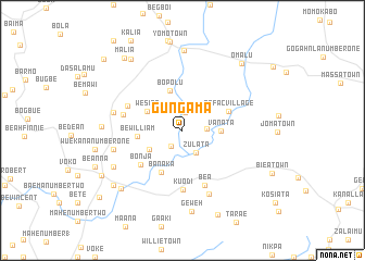 map of Gungama