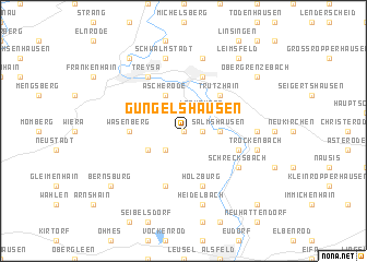 map of Gungelshausen