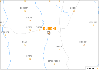 map of Gunghi