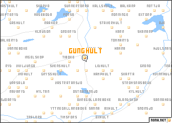 map of Gunghult