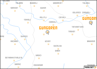 map of Güngören