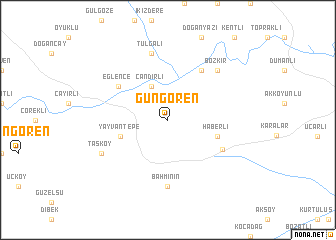 map of Güngören