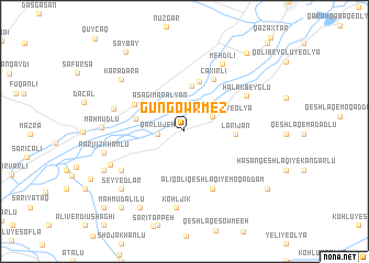 map of Gūn Gowrmez