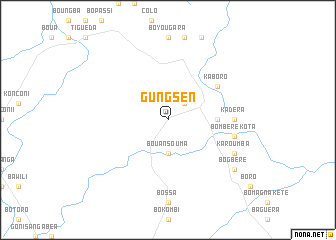 map of Gungsen