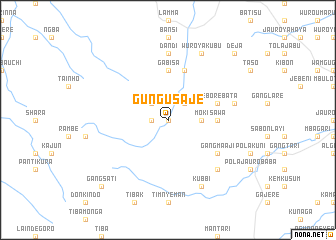 map of Gungu Saje