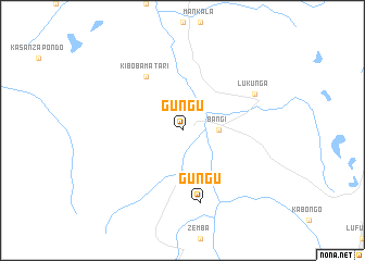 map of Gungu