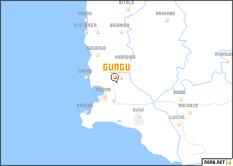 map of Gungu