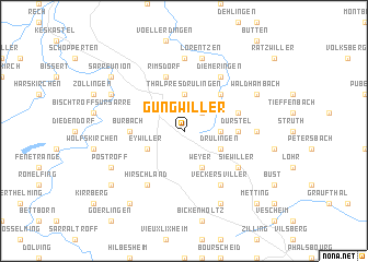 map of Gungwiller
