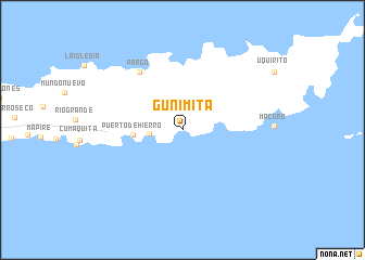 map of Gunimita