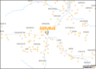 map of Gunjaje