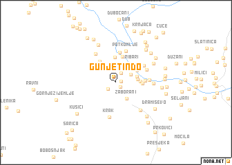 map of Gunjetin Do