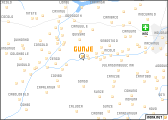 map of Gunje