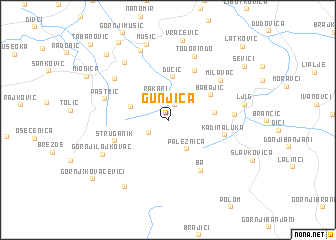 map of Gunjica