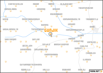 map of Gūnjīk