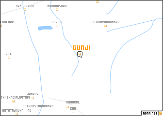 map of Gunji