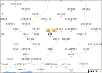 map of Gunji