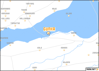 map of Gunka