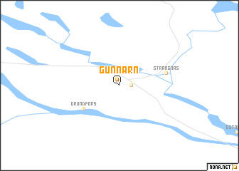 map of Gunnarn