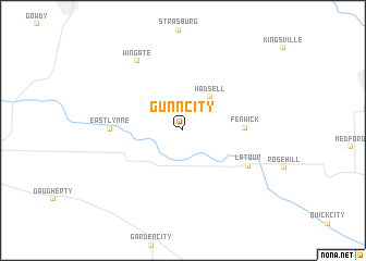 map of Gunn City