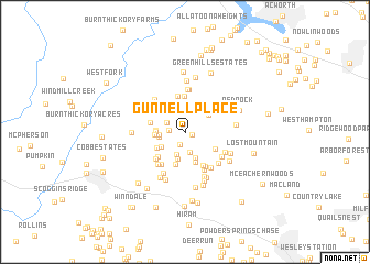 map of Gunnell Place