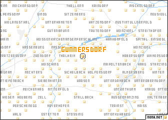 map of Gunnersdorf