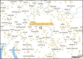 map of Gunnu ka Khera