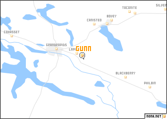 map of Gunn