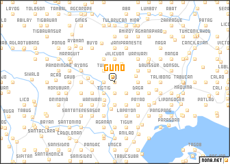 map of Guno