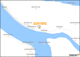 map of Guntang