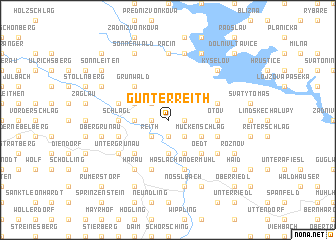 map of Günterreith