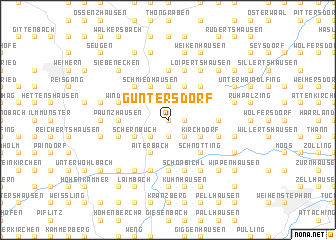 map of Güntersdorf