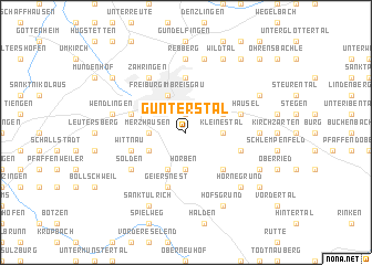 map of Günterstal