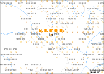 map of Gunuamarime