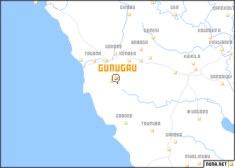 map of Gunugau