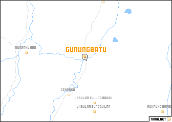 map of Gunungbatu