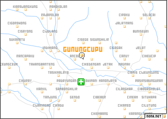 map of Gunungcupu