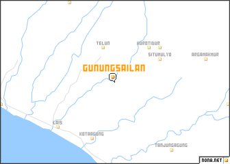 map of Gunungsailan