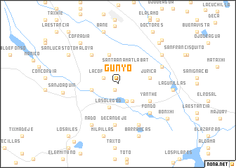 map of Gunyo