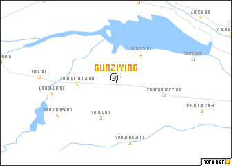 map of Gunziying
