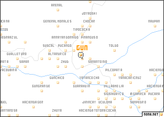 map of Gun