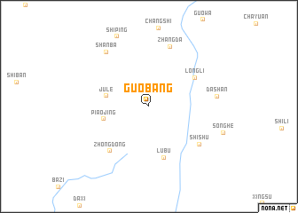map of Guobang