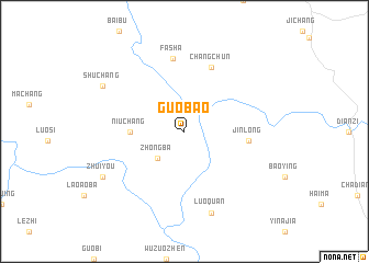 map of Guobao